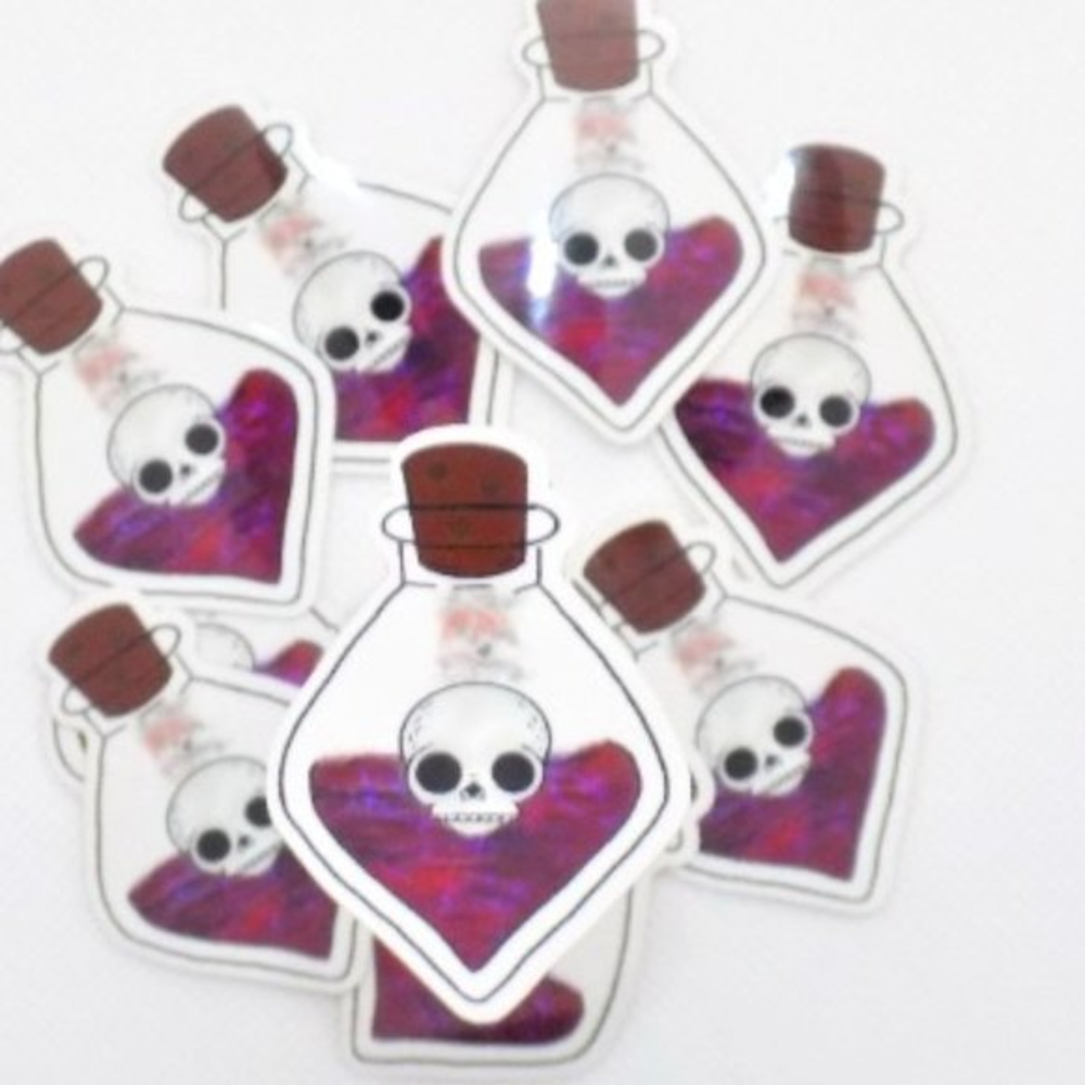 Death‎ Potion Stickers